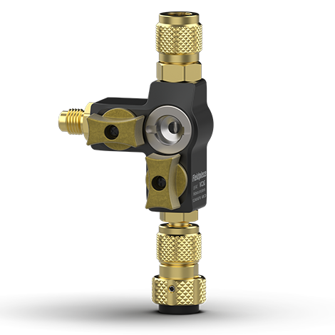 VC2G 1/4" Valve Core Removal Tool Dual Valve with Sight Glass