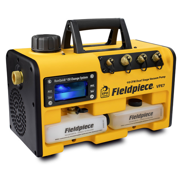 VPX7 RunQuick Dual Stage Vacuum Pump 10CFM