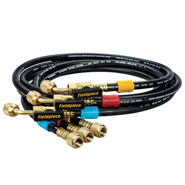 HR3B 1/4" Ball Valve Refrigerant Charging Hoses